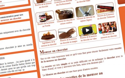 Nouveau site mousse au chocolat
