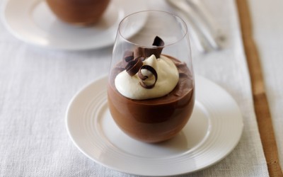 Mousse au chocolat au caramel au beurre salé