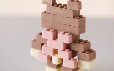 Lego au chocolat